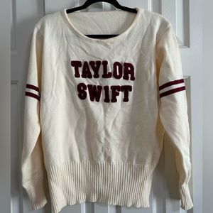 RARE Red Taylor Swift varsity sweater